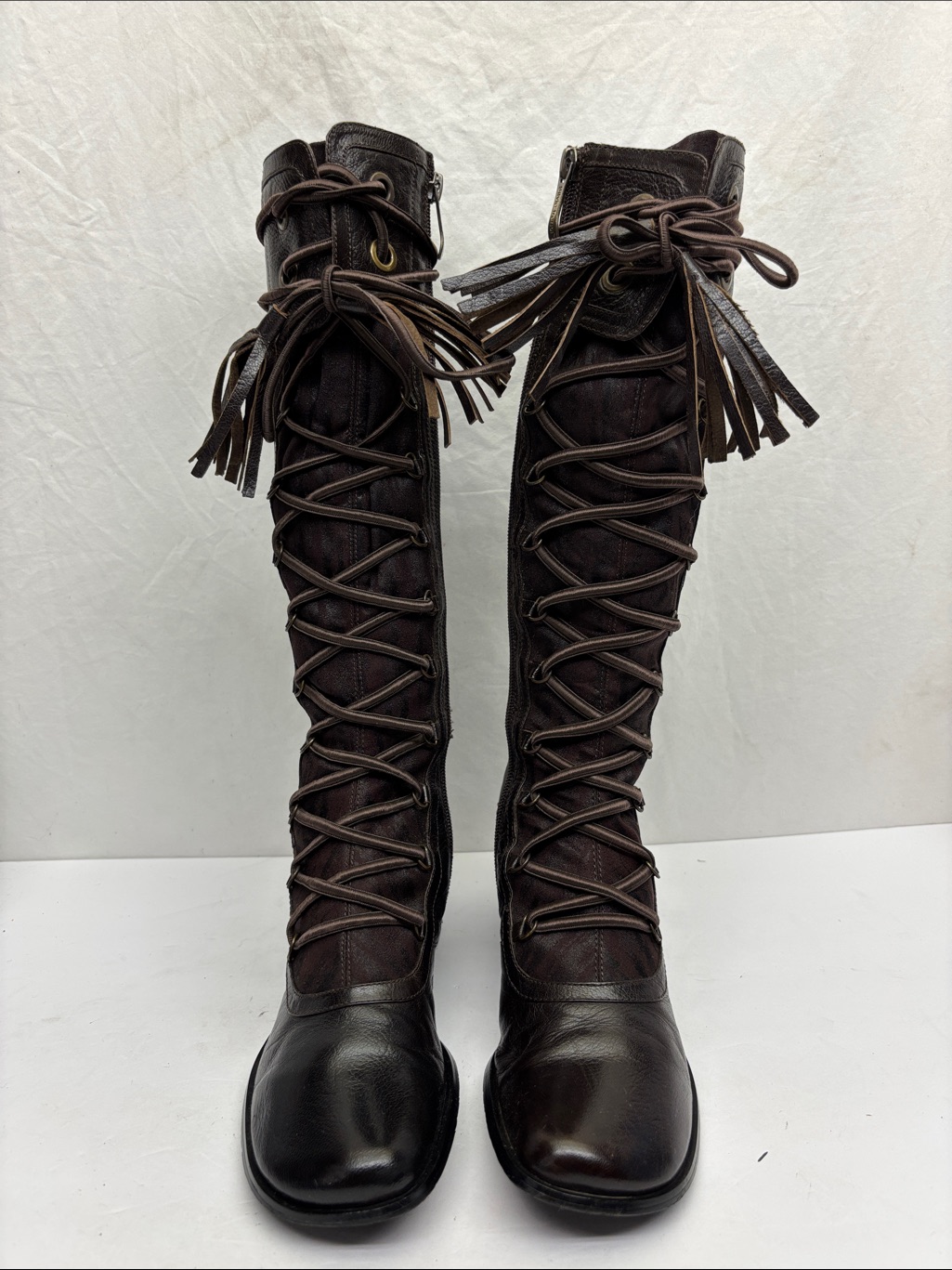 Silvia Franci Tall Boots Style Victorian Sz 37